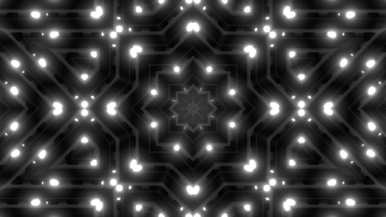 Abstract Geometric Light Pattern