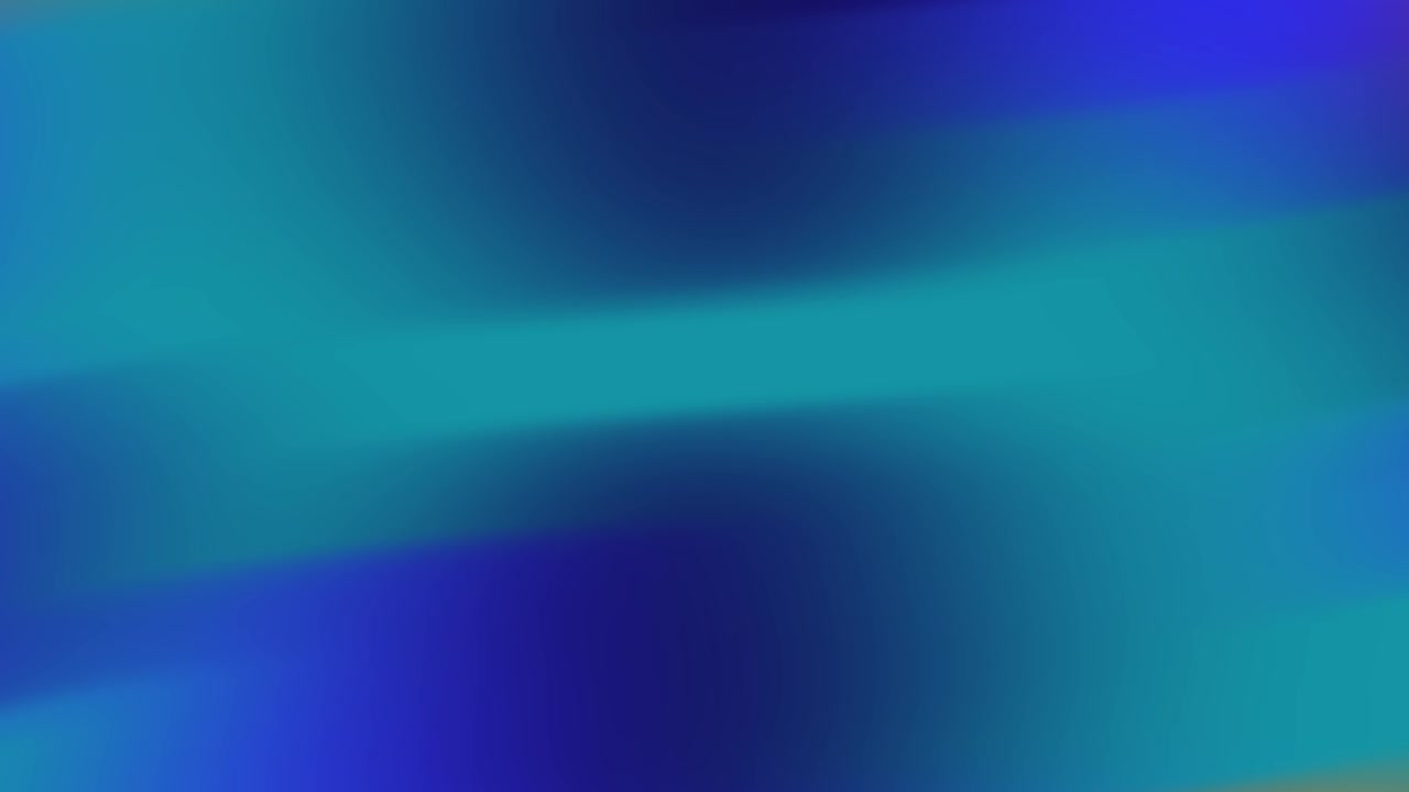 Smooth Flowing Abstract Blue and Teal Gradient Background