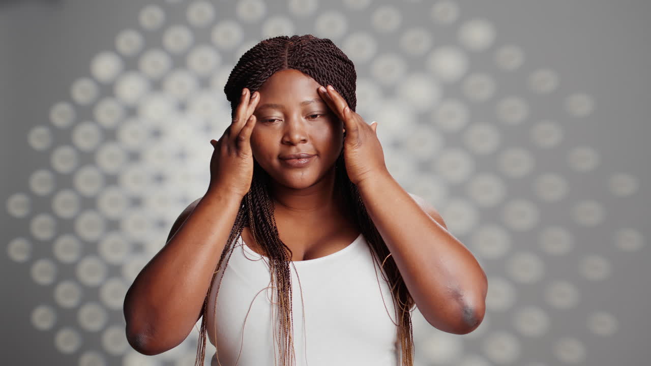 Portrait of a beautiful African woman