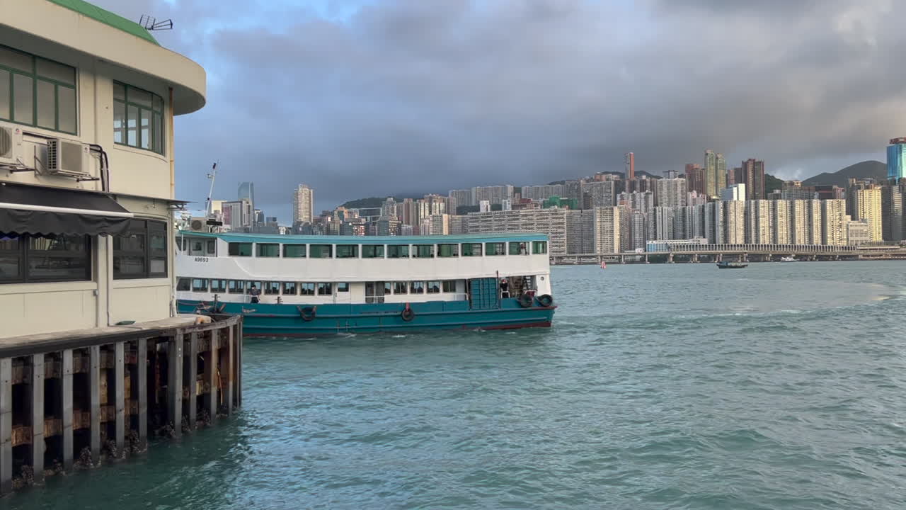 lo filmé en el puerto de hong kong hung hom