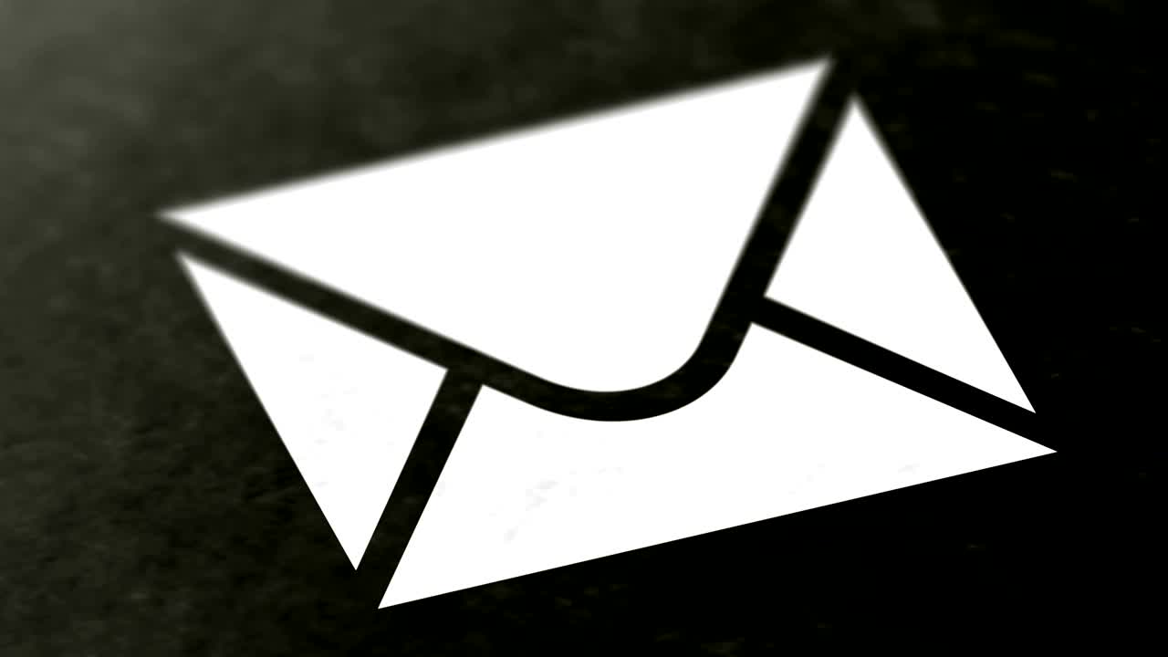 el icono de la letra en la página. el metraje de bucle tiene resolución de 4k.