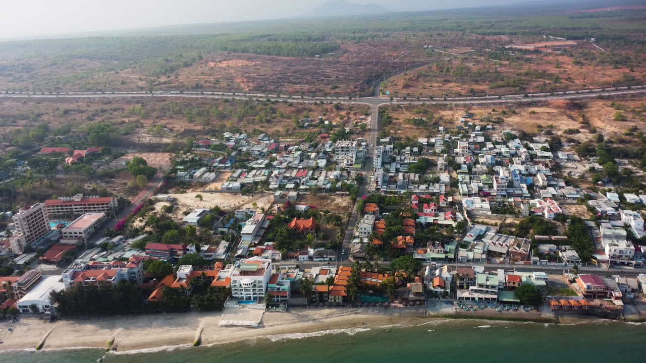 hoteles junto al mar y frente al mar y la ciudad de mui ne en vietnam