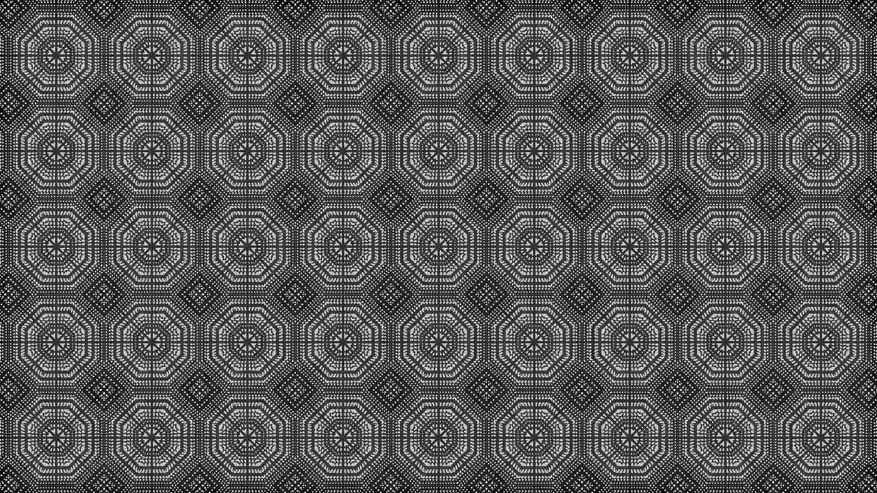 White color Pattern gothic design animation motion graphics