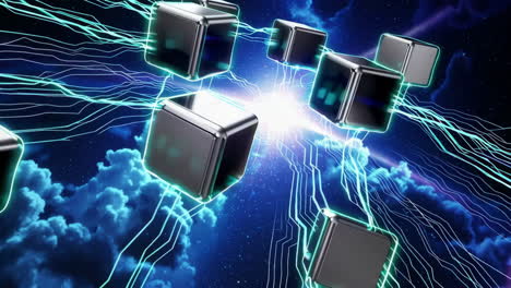 Futuristic Network of Cubes