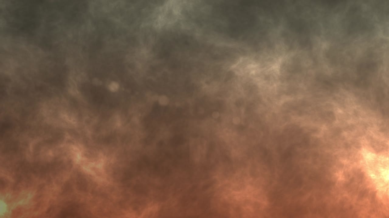 animación de fondo abstracta de llamaradas y flujo de humo rojo. animación de bucle sin problemas.