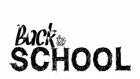 Animation-of-back-to-school-black-text-on-white-background