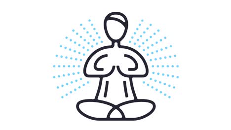 yoga icon animation