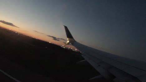 from a passengers point of view, taking off from o'hare in a jet