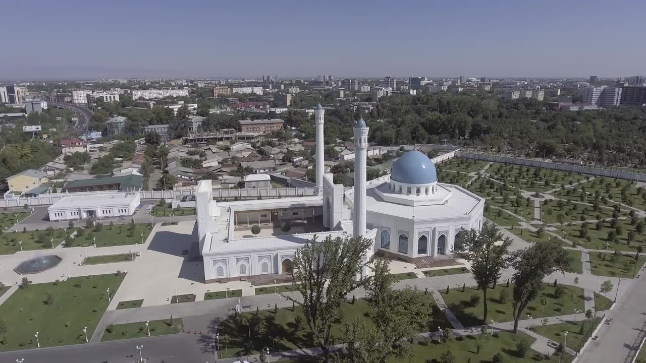 mezquita panorámica mezquita menor en tashkent