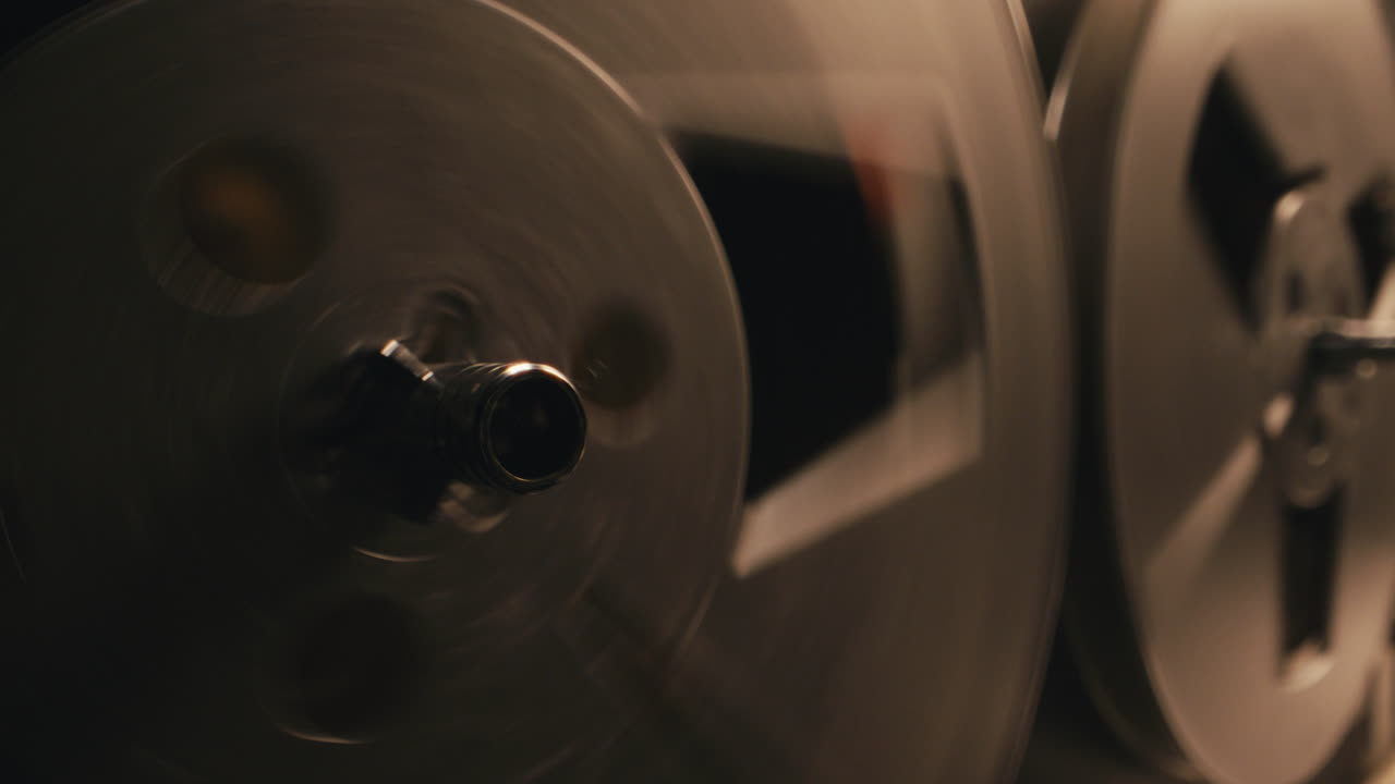 A vintage tape recorder