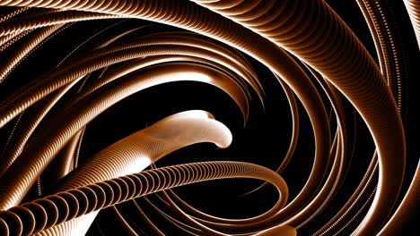 abstract spiral pattern on black background