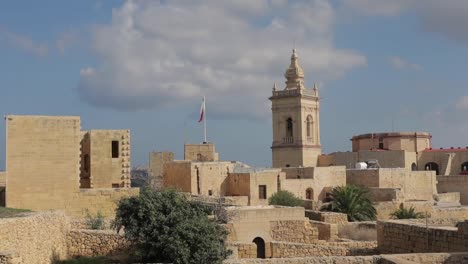picturesque citadel in malta