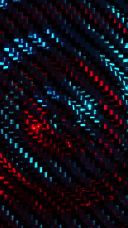 blue-red carbon fiber background. vertical looped video