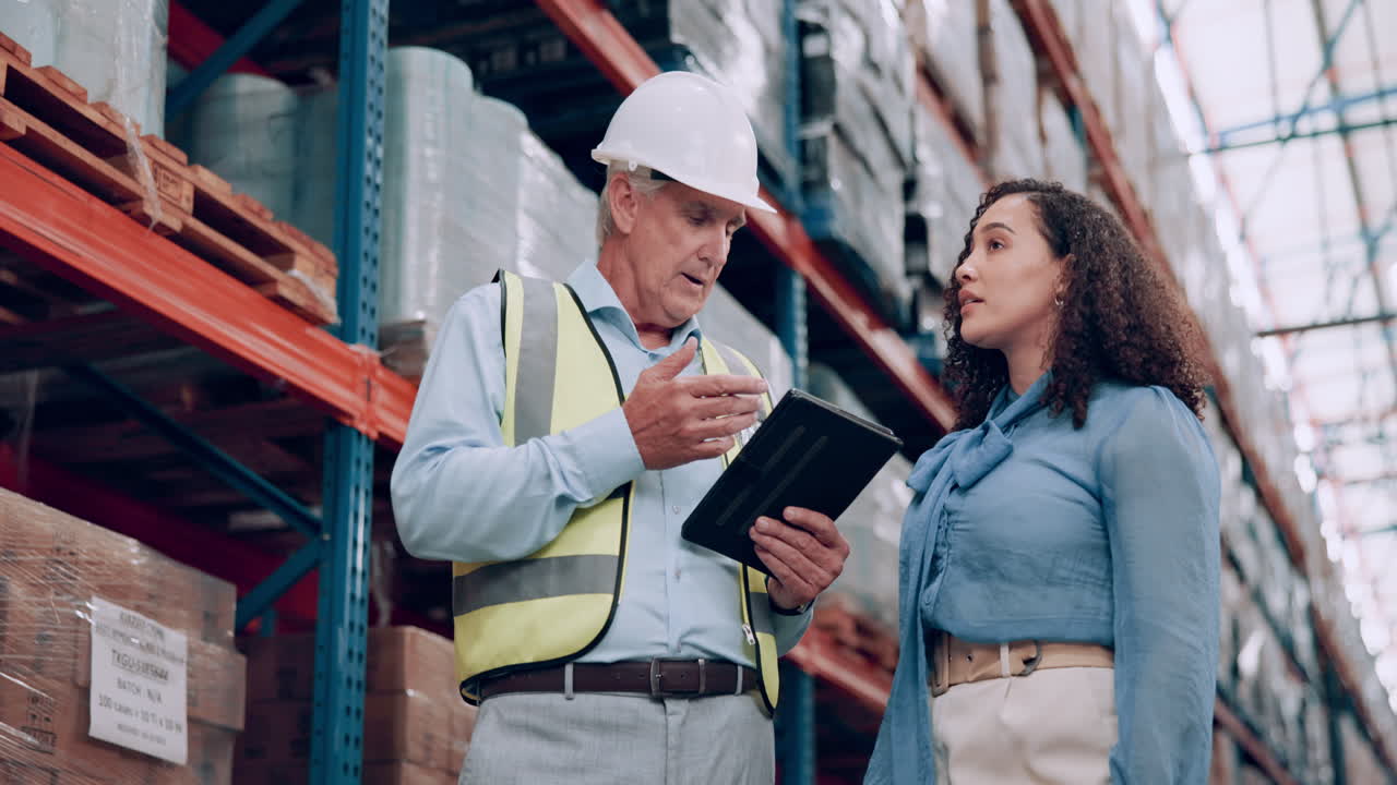 reunión en el almacén y comprobación del inventario