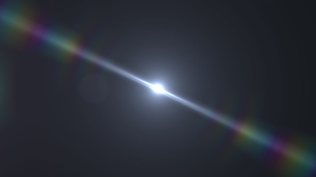 paquete de cinco bengalas mixtas con manchas brillantes de luz y bengala de lente