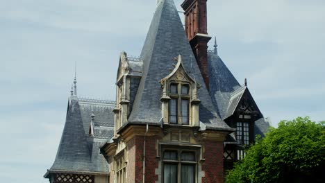 ornate architectural detail of a historic building