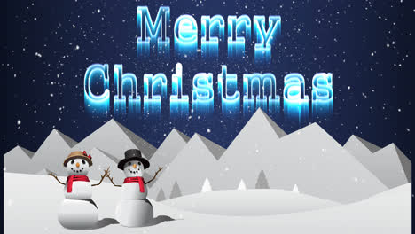 Illustration-of-christmas-greeting-with-merry-christmas-message