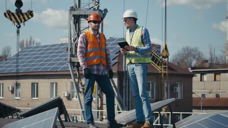 solar panel installation and inspection