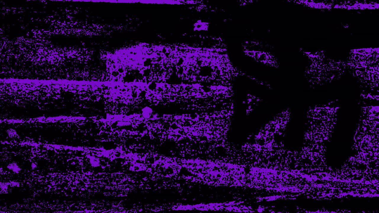 Dynamisk lilla og sort grunge abstrakt tekstur baggrundsloop