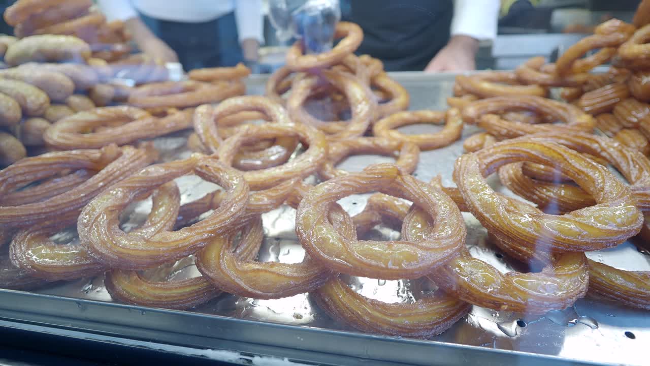 exhibición de lokum turco