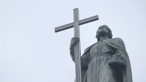 kyiv, ucrania: monumento a volodímiro el grande