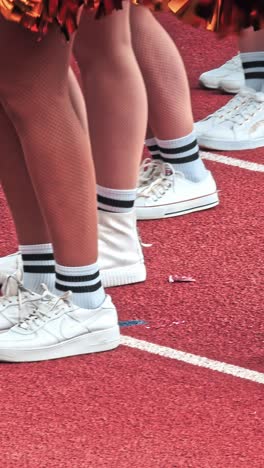young cheerleader group