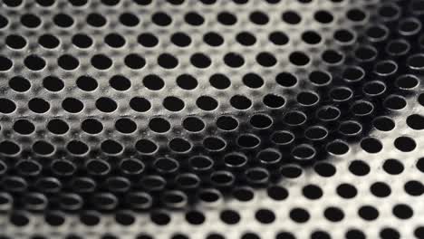 background with perforated holes.