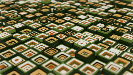 patrón geométrico abstracto de cuadrados en capas