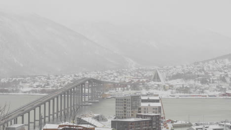 timelapse of tromso city