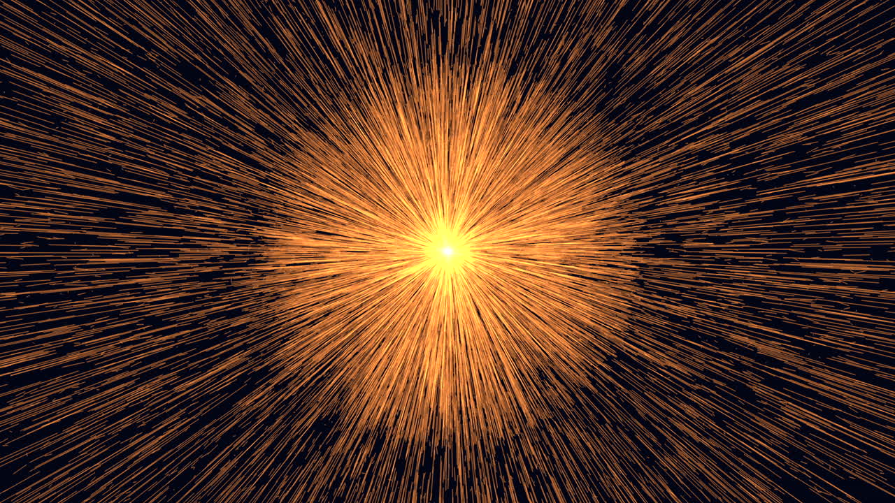 Radiant burst a mesmerizing explosion of light amidst darkness