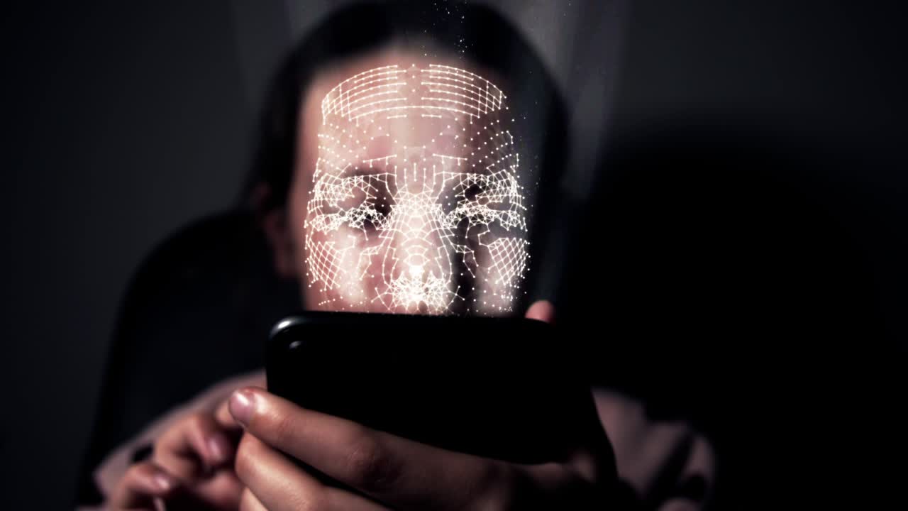 스마트폰을 이용한 얼굴 인식