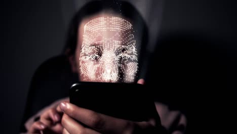 reconocimiento facial mediante un teléfono inteligente