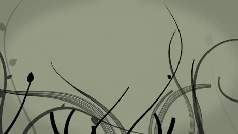 fondo floral en 3d
