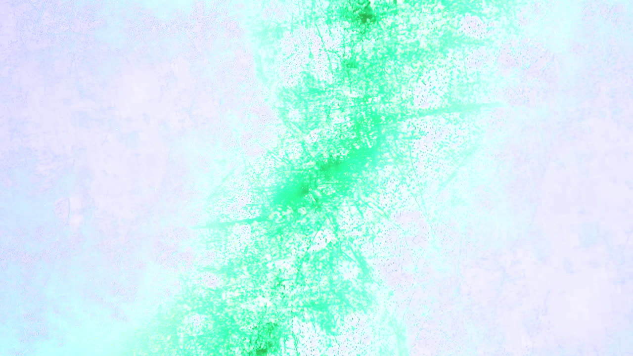 Dynamic Abstract Green Bubbles and Light Transition