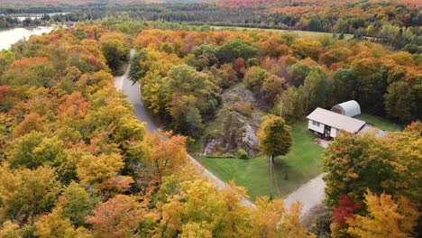 Habitat-nature-pure-home-drone-aerial-roadside-farm-arc-left