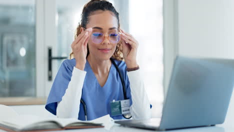 Laptop,-doctor-or-woman-with-online-consultation