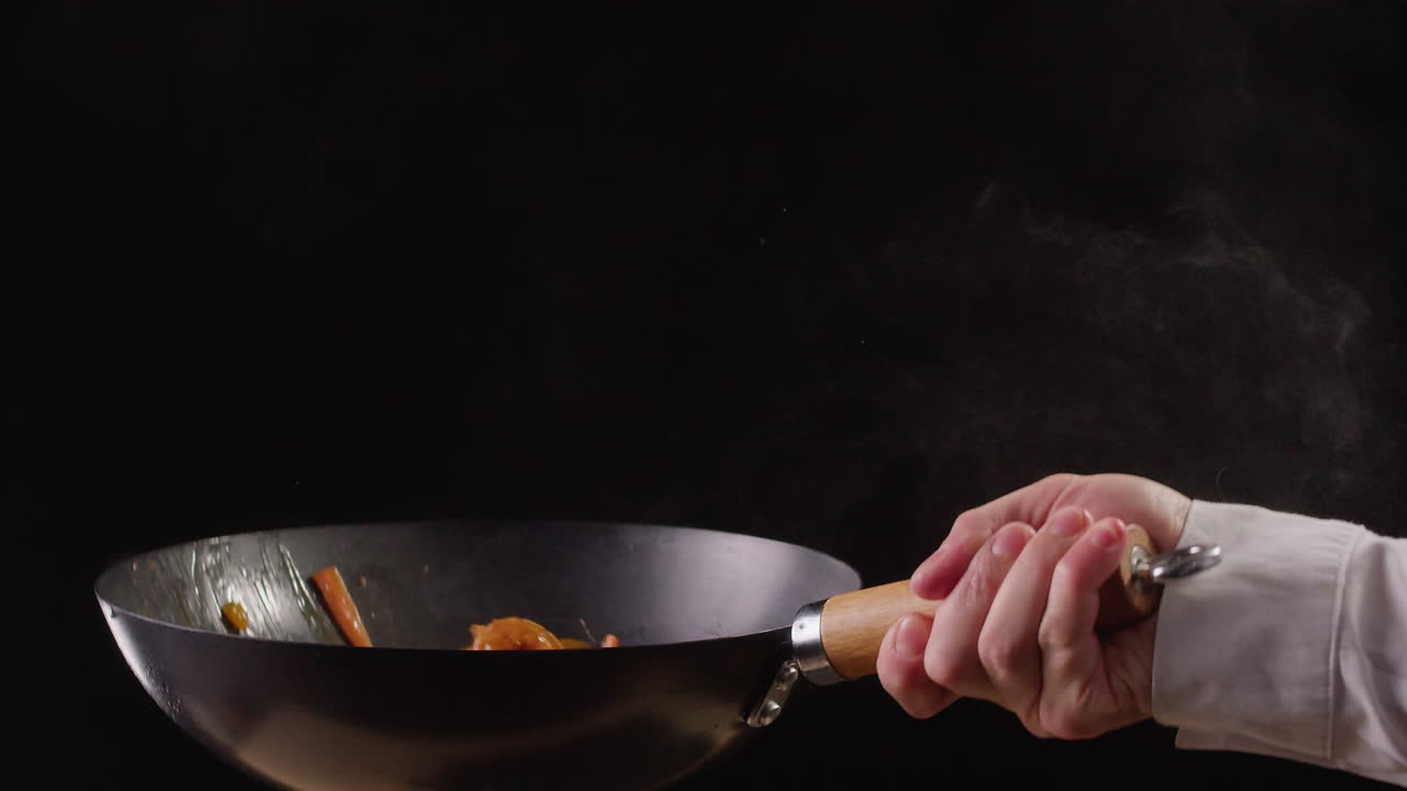 Stir-Frying in a Wok
