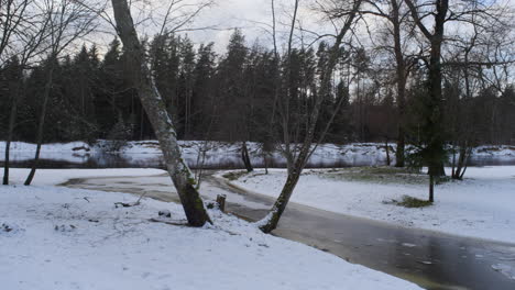 Vidzeme-De-Letonia-En-El-Mes-De-Enero