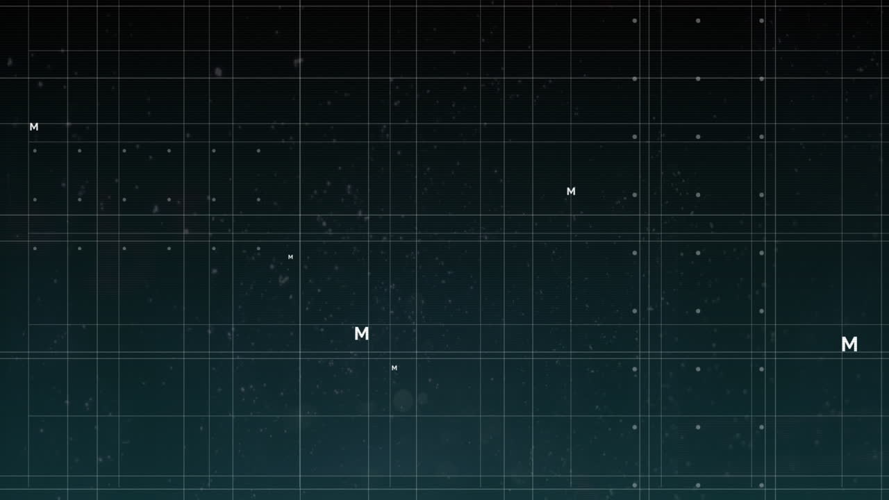 검은색 배경에 수학 공식의 애니메이션