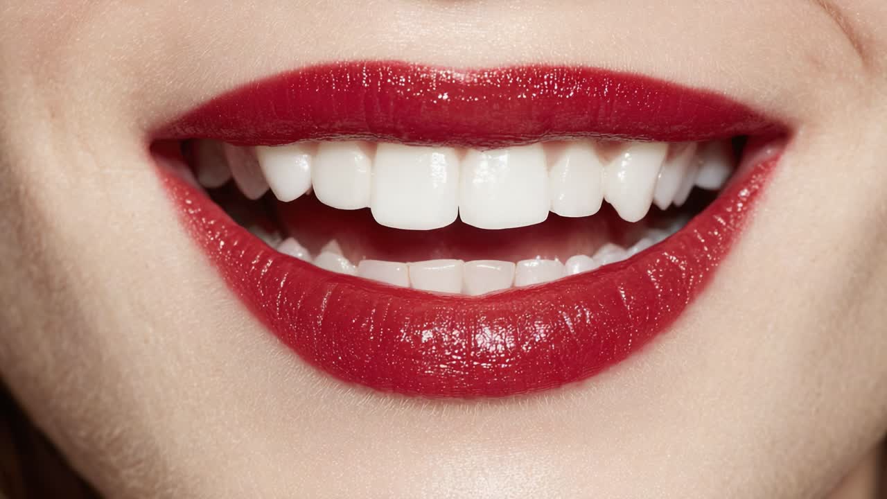 Exploring the Transformation of Lip Beauty: From a Bright Smile to an Elegant Pout Captured in Stunning Detail