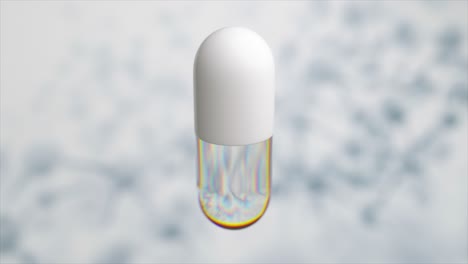 white capsule