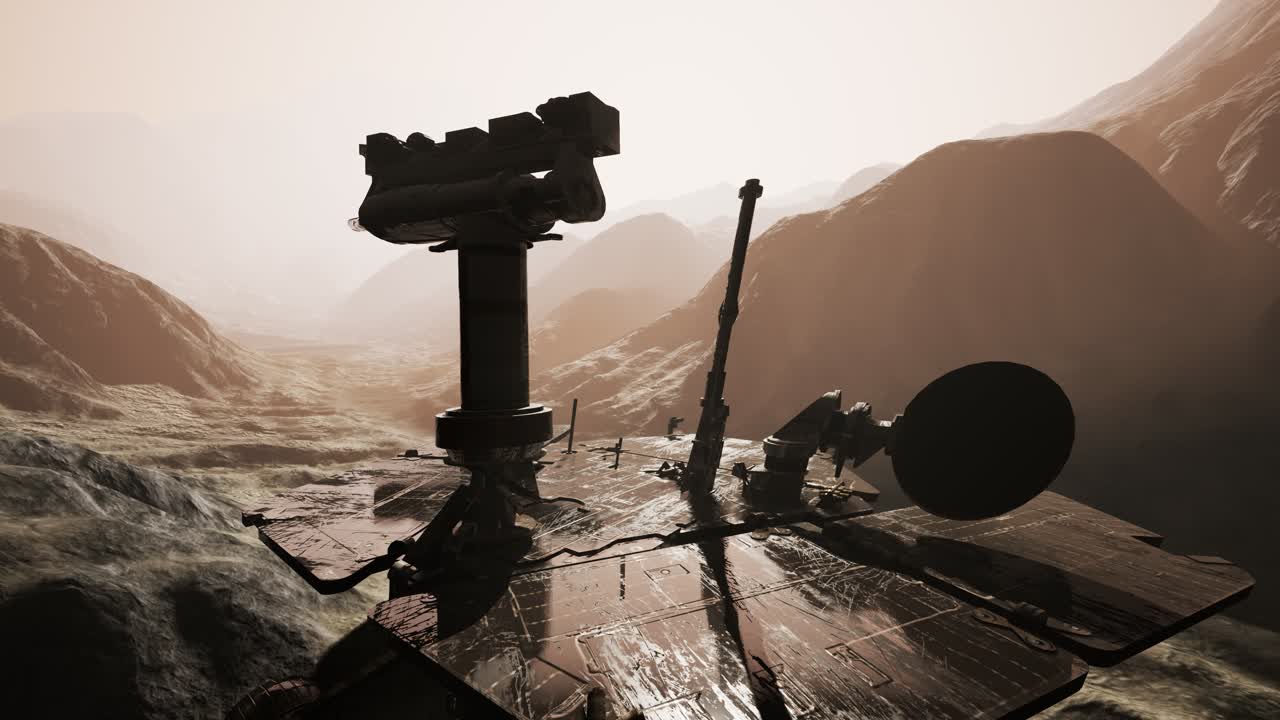 ⁇ 은 행성의 표면을 탐사하는 화성의 기회