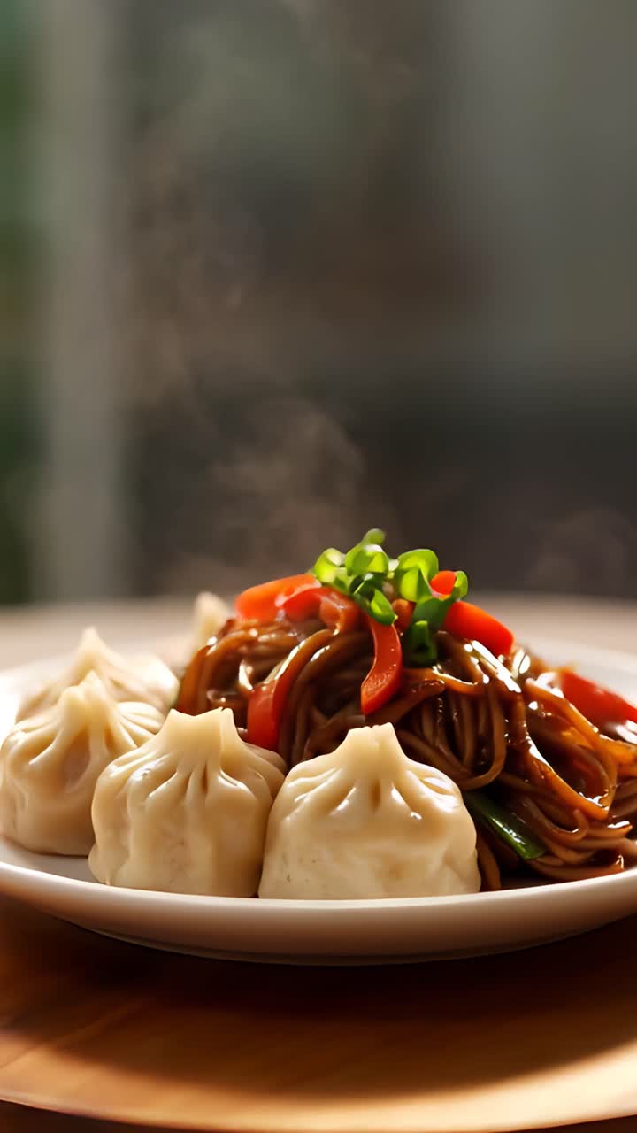 Comida china 4K