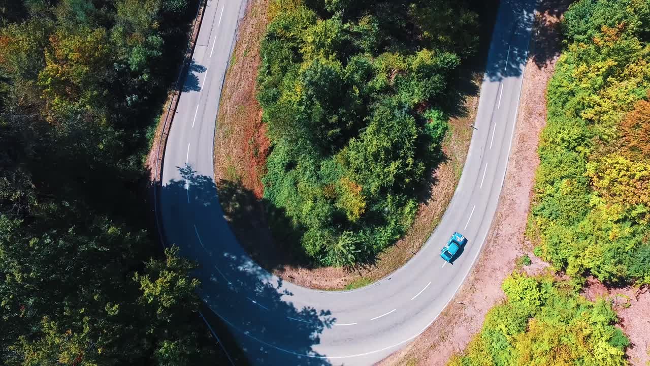 nicals dreier 크리에이티브의 에그버그 클래식 카 랠리 2019 4k 스톡 영상