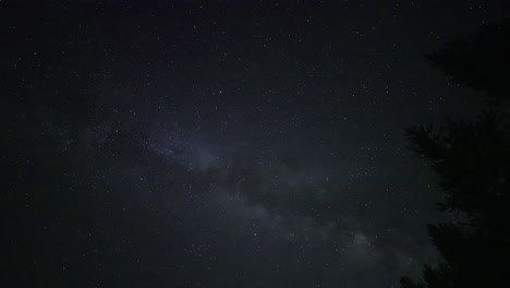 starry night sky with milky way visible, evoking wonder and calm