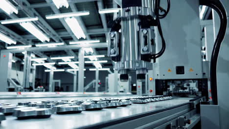 proceso de fabricación automatizado en una fábrica moderna