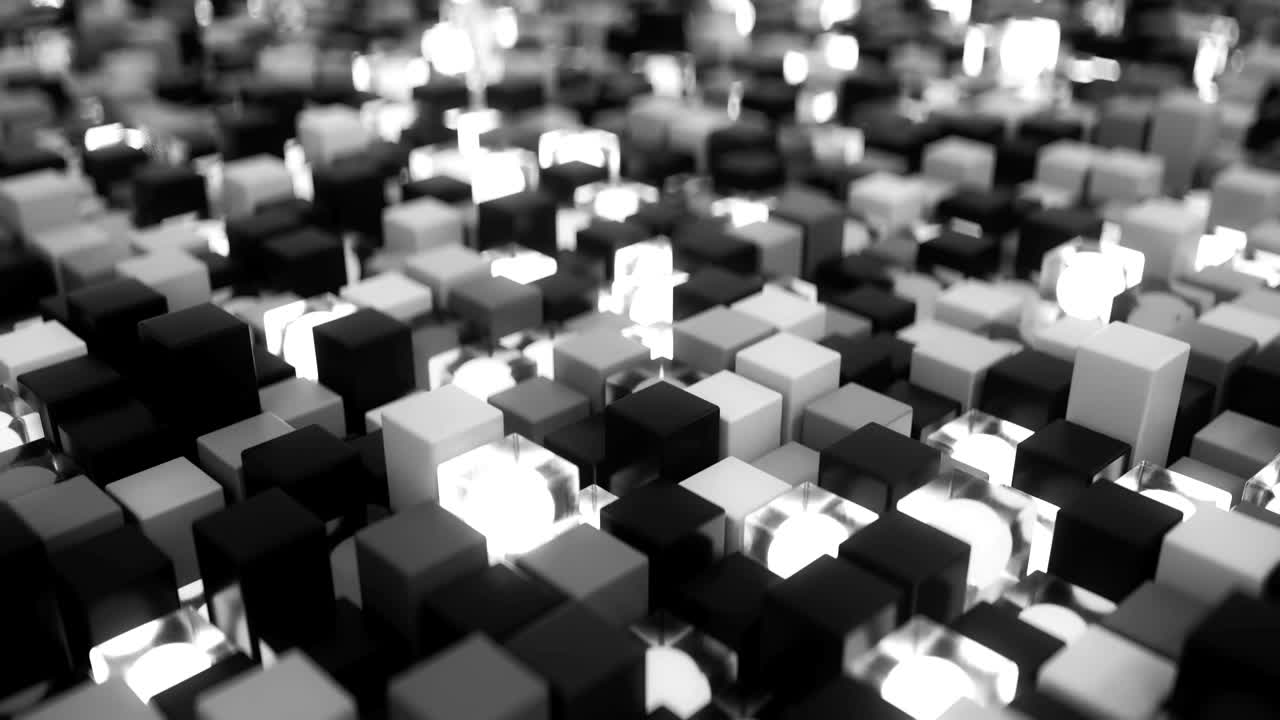 4K Quantum Computing Concept.