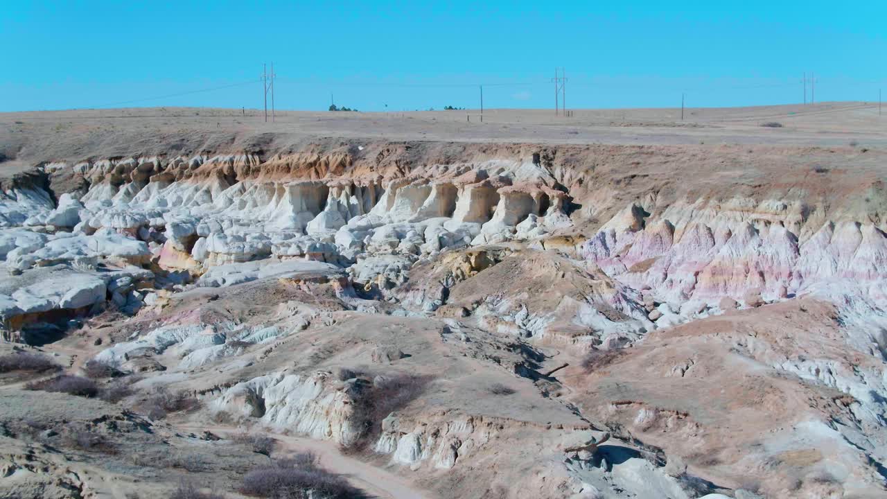 интерпретационный парк "шахты краски" возле калхана колорадо