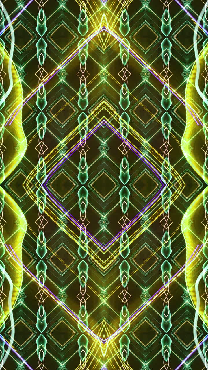 luci e modello astratto verticale