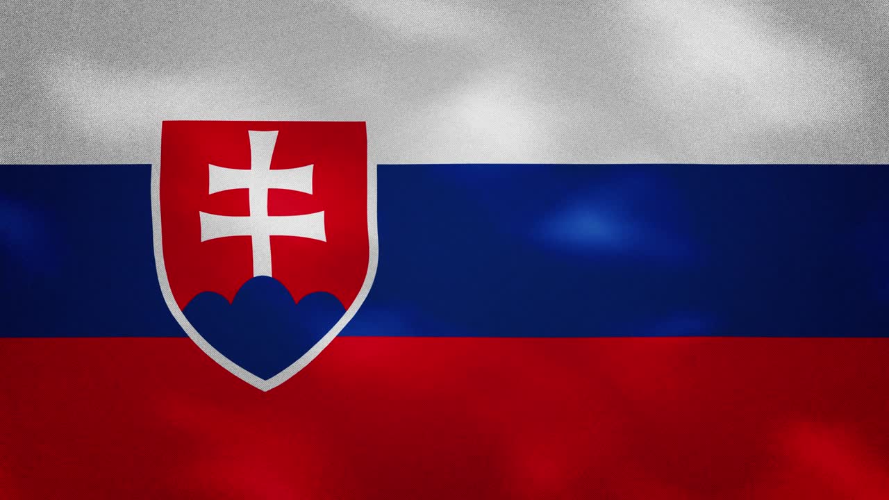 슬로바키아 밀집된 발 직물 파동, 배경 루프